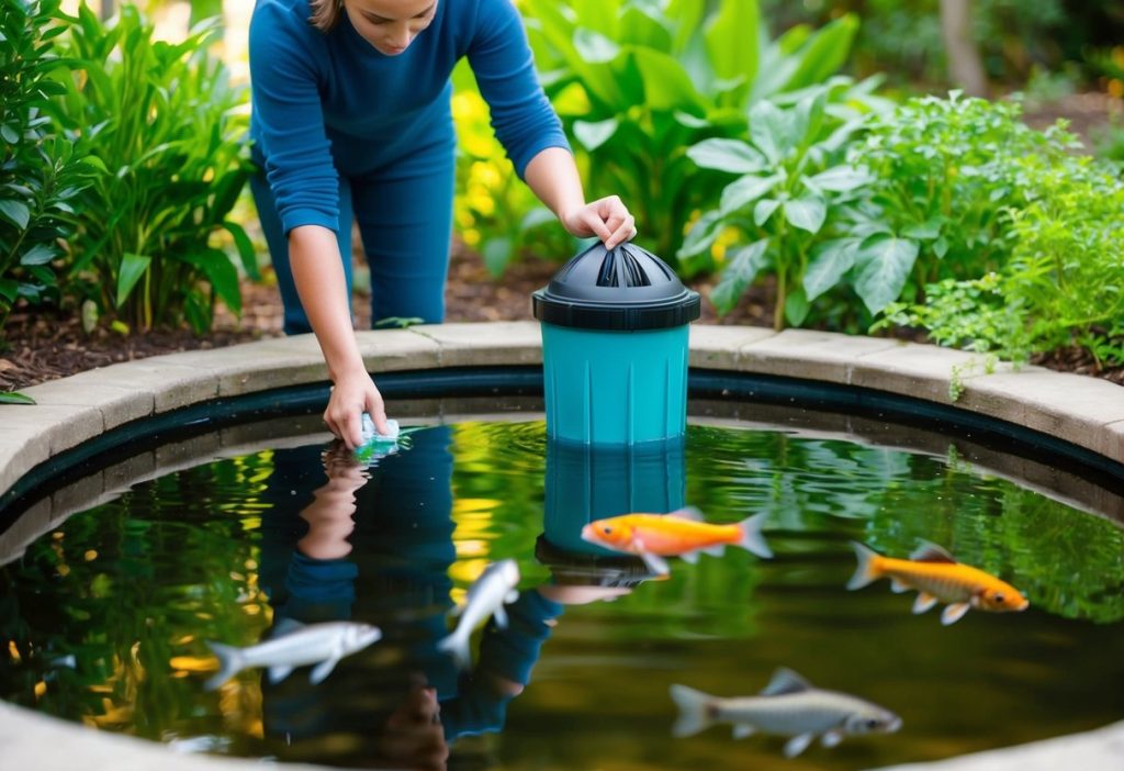Pond Filters Cleaning Schedule to Keep Water Flowing - My Home DIY Projects