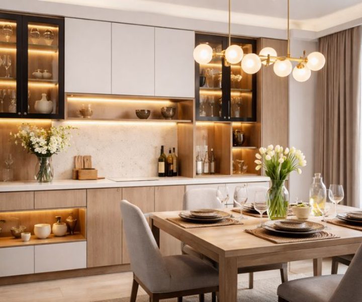 Modern Dining Room Crockery Unit Designs